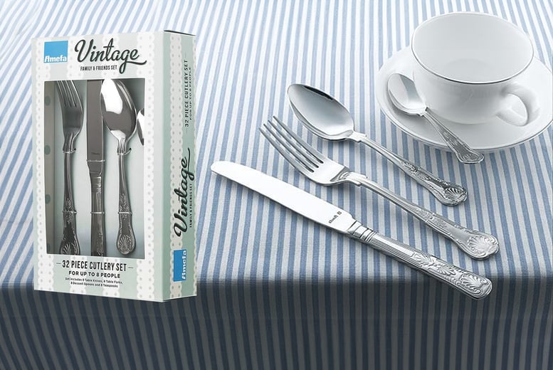 Amefa vintage clearance cutlery set