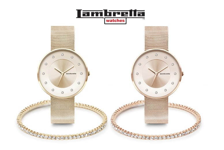 Lambretta cielo mesh on sale watch